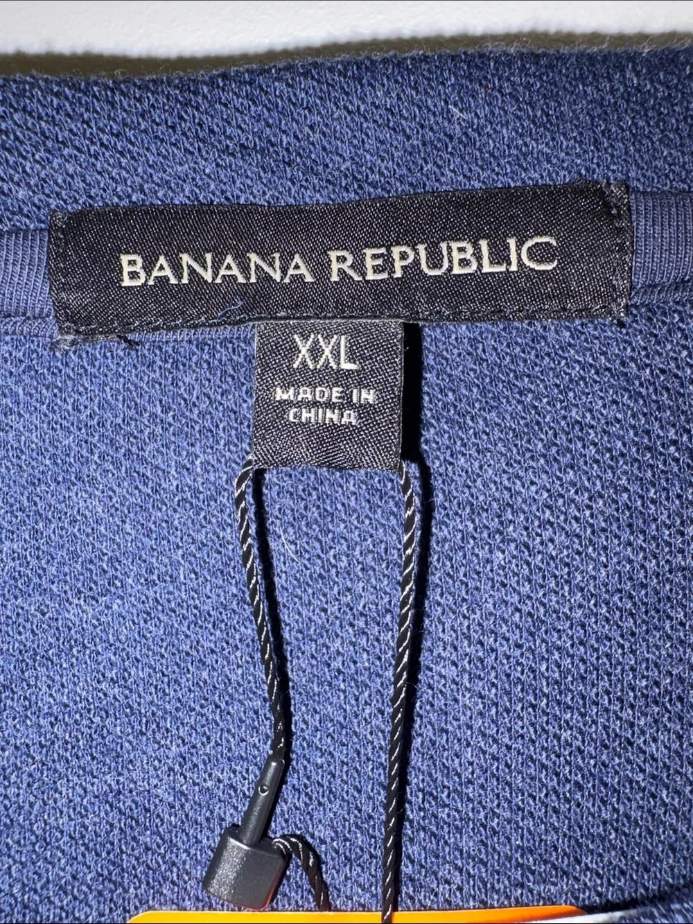 NWT Banana Republic Men’s Crew Blue Pullover Sweater Size XXL